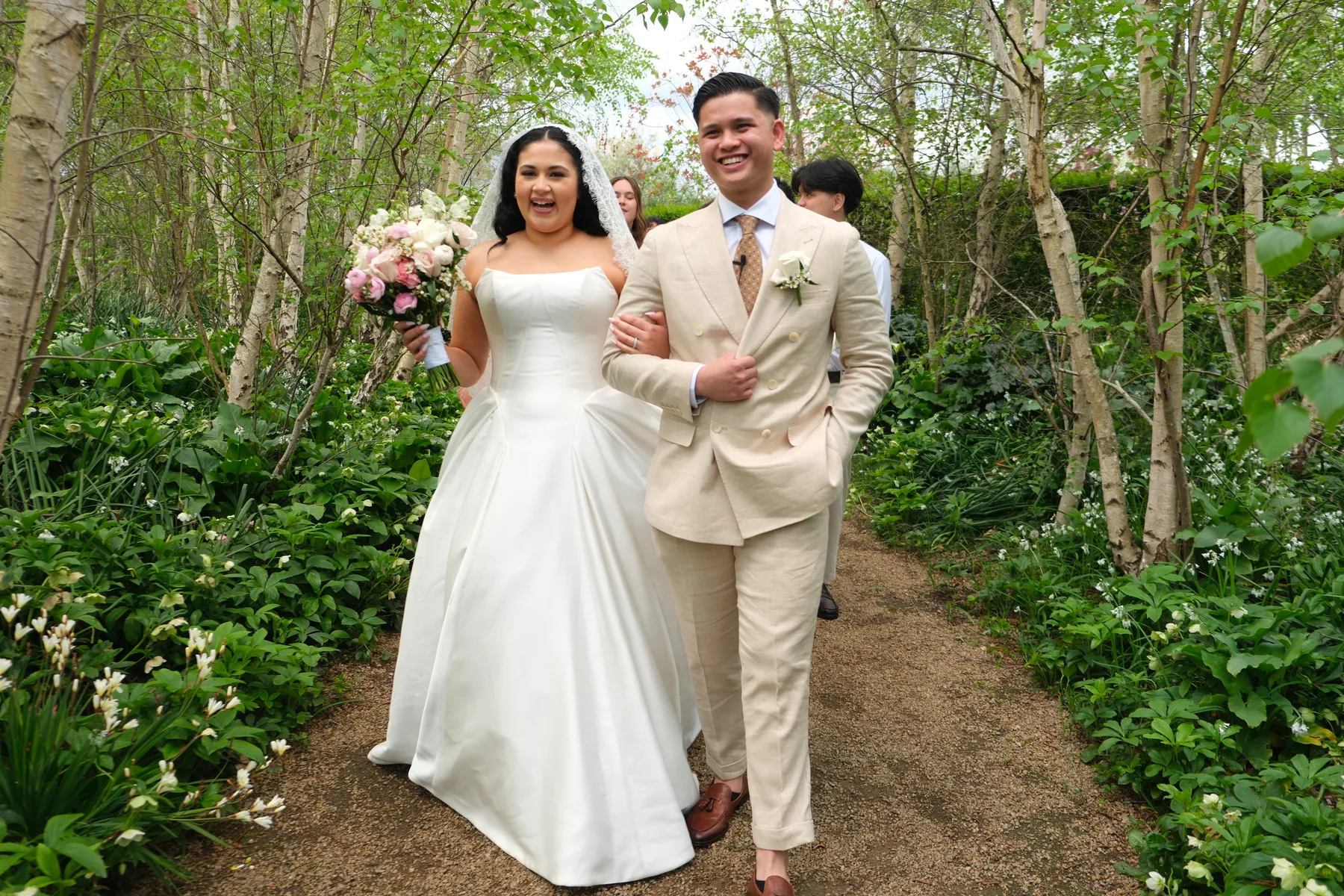 Wedding ceremony Healesville forest